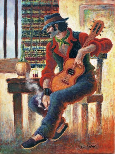 Le Guitariste - Raoul Giordan