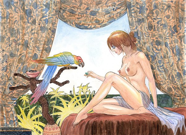 La Belle et l'Oiseau - Raoul Giordan